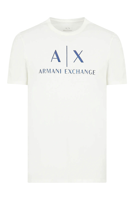 AX Logo Crewneck T-Shirt